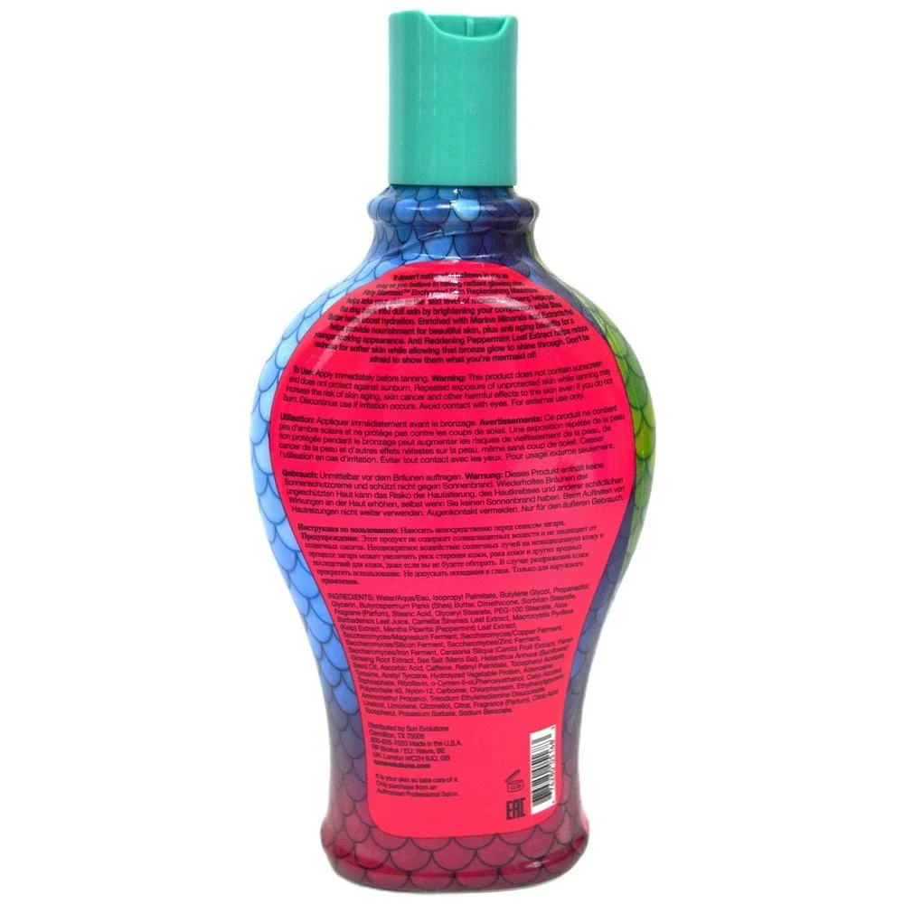 Fiesta Sun Flirty Mermaid Tanning Maximizer Lotion 12oz Indoor Outdoor Maximizer